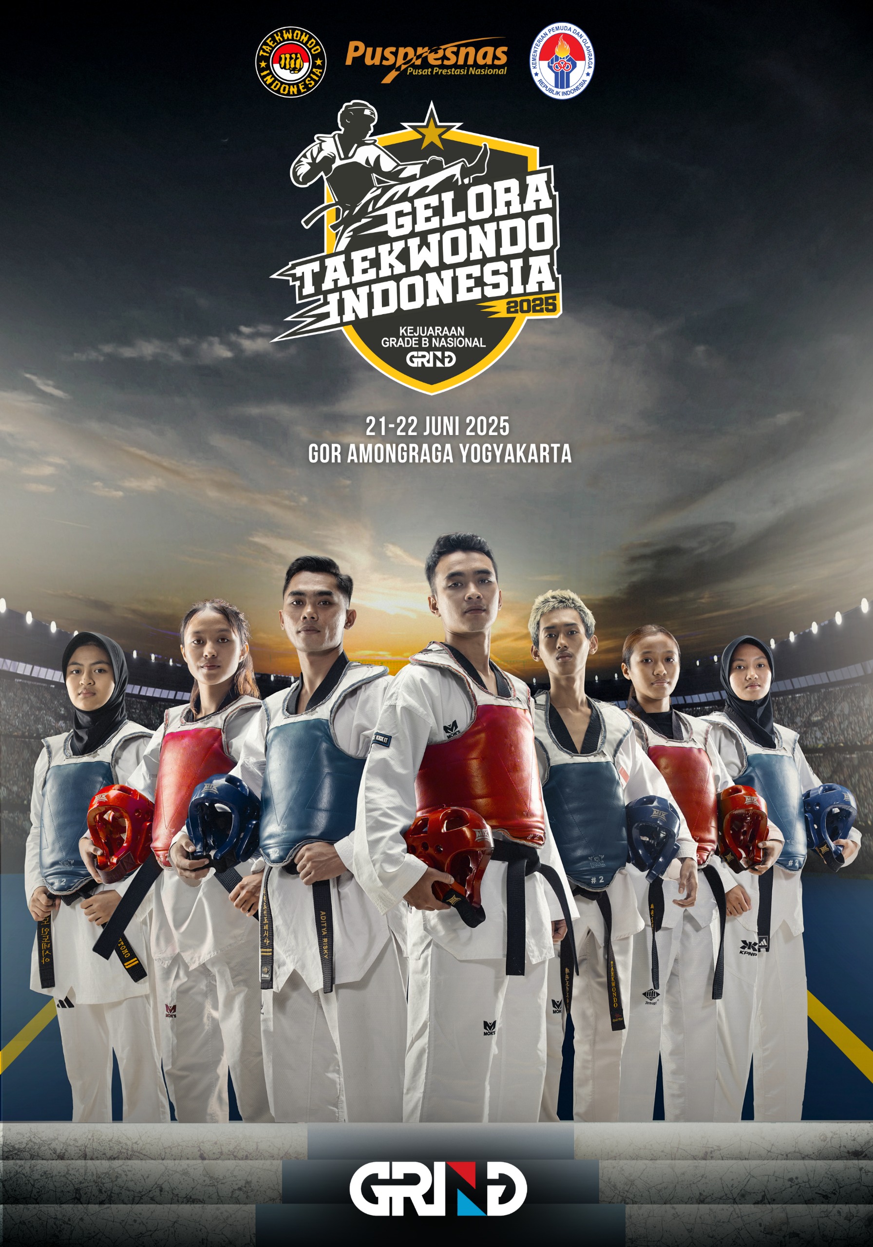 Panggung Juara Taekwondo Indonesia Taekwondo Indonesia Dojang mawarputih